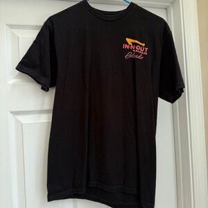 Men's Women's Black In and Out Burger Colorado Short Sleeve T-Shirt Size Medium
